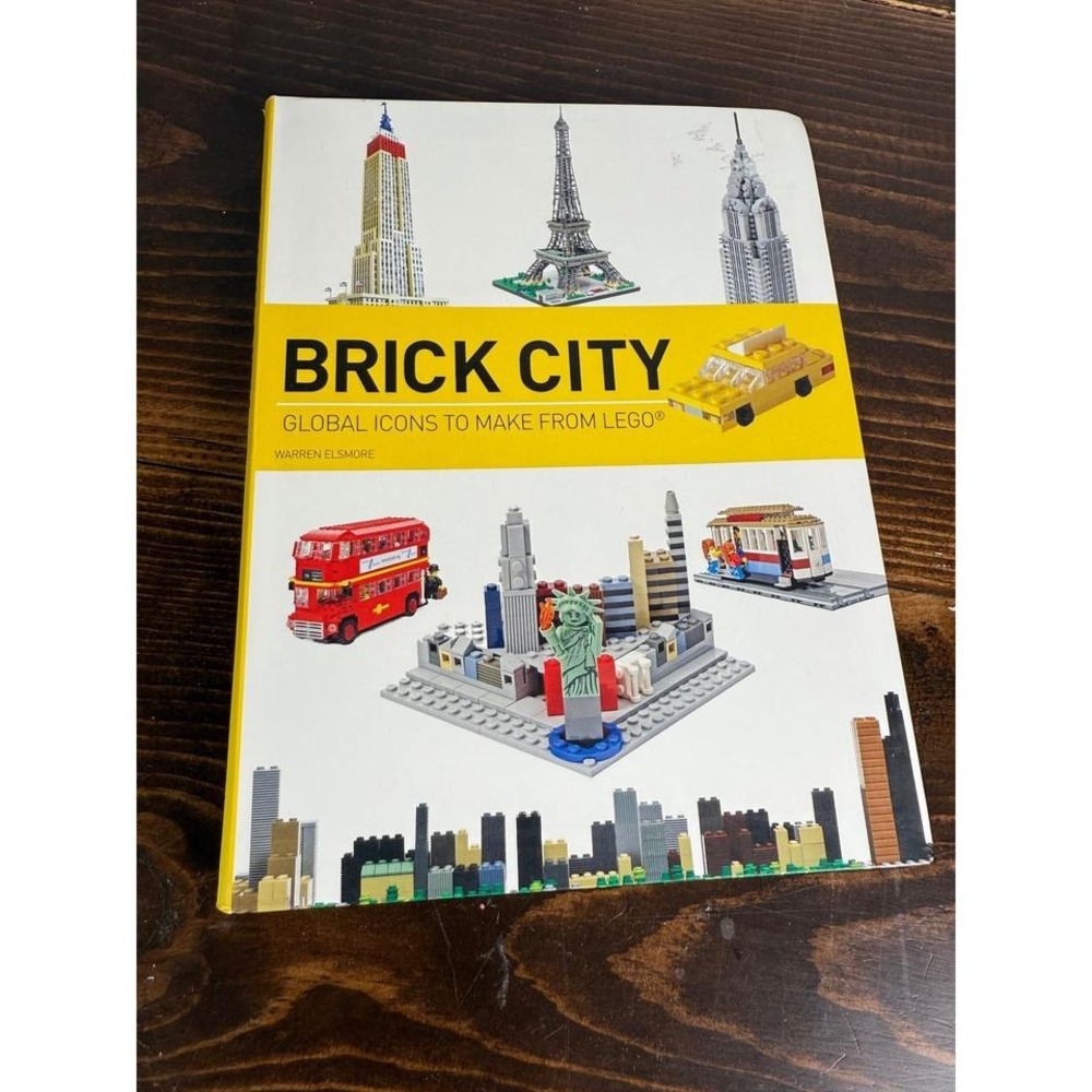 Brick City LEGO Book Global Icons to Make From LEGO Warren Elsmore Kids